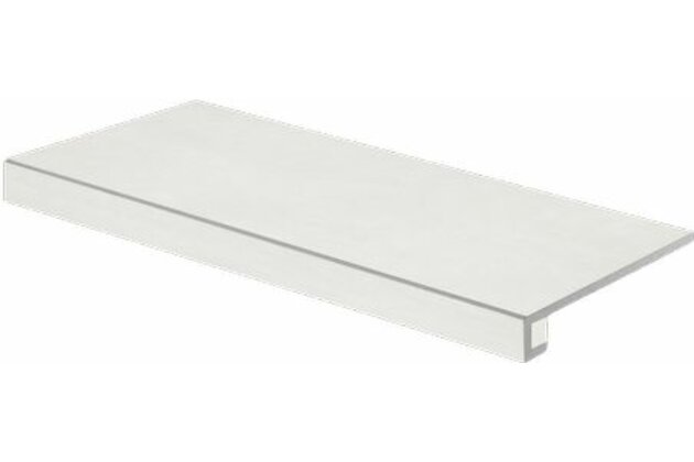 Tvarovka schodová Rako Extra bílá struktura mat rektifikovaná 40x80 DCF84722