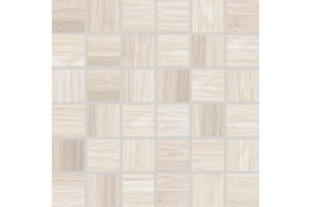 Mozaika Rako Faro béžovošedá struktura mat rektifikovaná 30x30 DDM06715