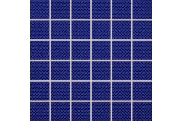 Mozaika Rako Color Two tmavě modrá struktura mat 30x30 GRS05605