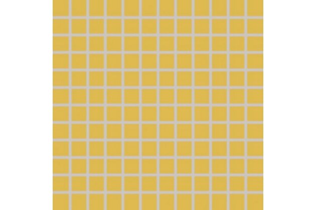 Mozaika Rako Color Two tmavě žlutá mat 30x30 GDM02142