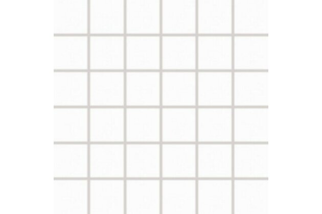 Mozaika Rako Extra bílošedá mat rektifikovaná 30x30 WDM05722