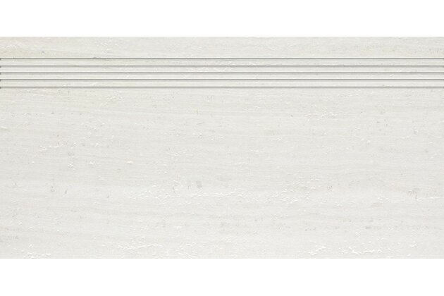 Schodovka Rako Alba slonová kost struktura mat rektifikovaná 30x60 DCPSE730