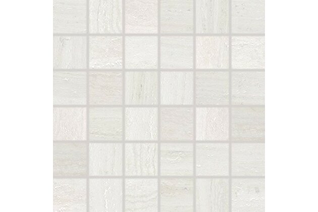 Mozaika Rako Alba slonová kost struktura mat rektifikovaná 30x30 DDM06730