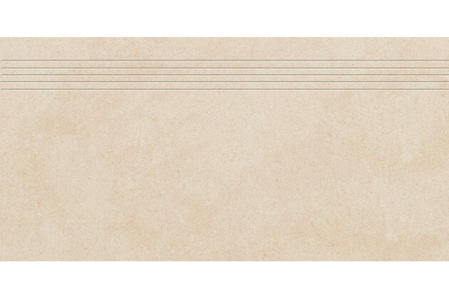 Schodovka Rako Kaamos béžová mat rektifikovaná 40x80 DCP84586