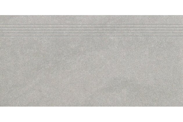 Schodovka Rako Kaamos šedá mat rektifikovaná 40x80 DCP84587