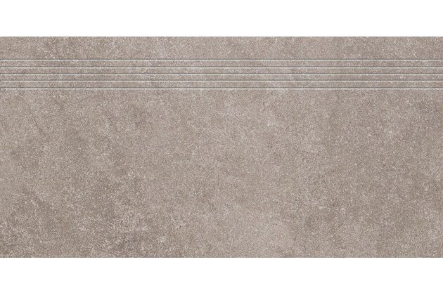 Schodovka Rako Kaamos béžovošedá mat rektifikovaná 40x80 DCP84589