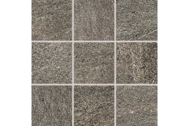 Dlažba Rako Quarzit hnědá struktura mat rektifikovaná 10x10 DAR12736