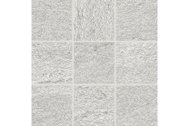 Dlažba Rako Quarzit šedá struktura mat rektifikovaná 10x10 DAR12737