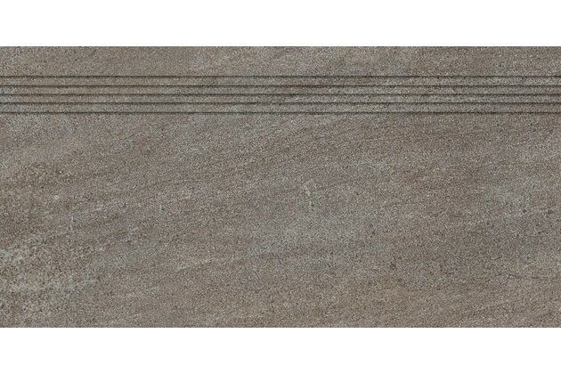 Schodovka Rako Quarzit hnědá mat rektifikovaná 30x60 DCPSE736