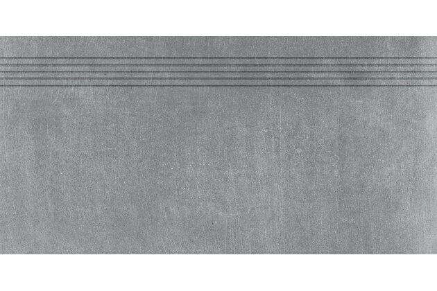 Schodovka Rako Rebel tmavě šedá mat rektifikovaná 40x80 DCP84742