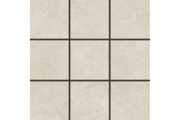 Dlažba Rako Betonico světle béžová mat rektifikovaná 10x10 DAK12793