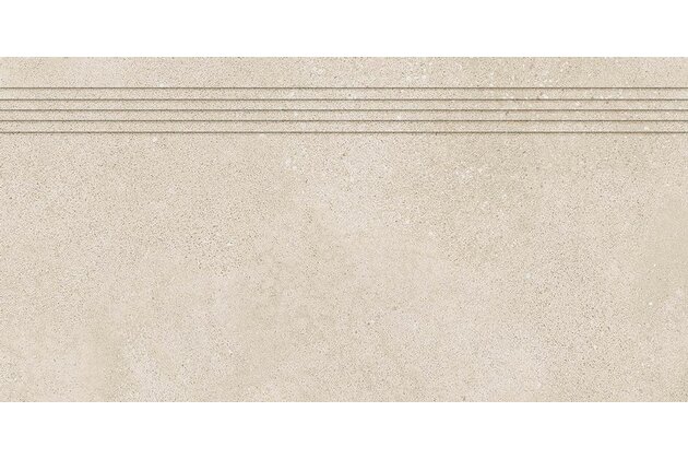 Schodovka Rako Betonico světle béžová mat rektifikovaná 30x60 DCPSE793