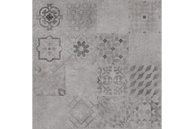 Dlažba Rako Betonico šedá mat rektifikovaná 60x60 DAK63796