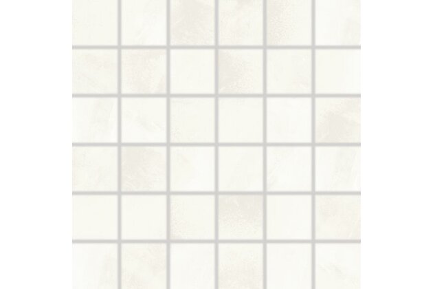 Mozaika Rako Blend bílá mat rektifikovaná 30x30 DDM06805