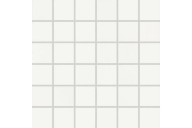 Mozaika Rako Blend bílá mat rektifikovaná 30x30 WDM06805