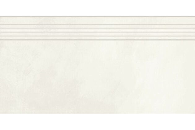 Schodovka Rako Blend bílá mat rektifikovaná 30x60 DCPSE805