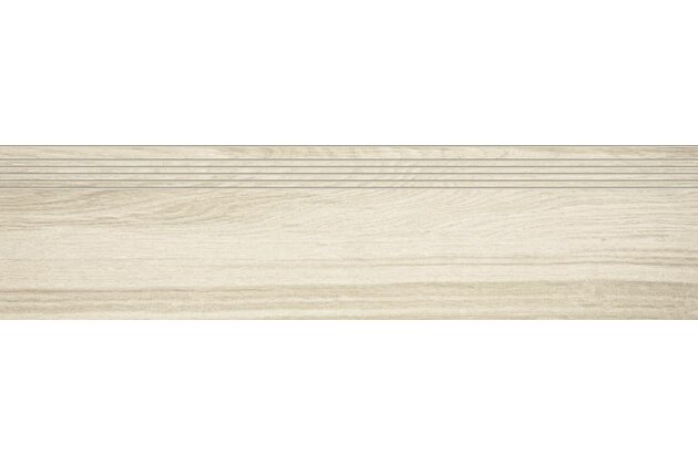 Schodovka Rako Board světle béžová mat rektifikovaná 30x120 DCPVF141