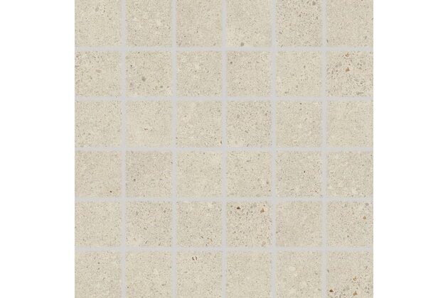 Mozaika Rako Piazzetta béžová mat rektifikovaná 30x30 DDM06787