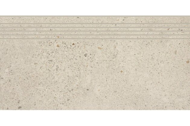 Schodovka Rako Piazzetta béžová mat rektifikovaná 30x60 DCPSE787