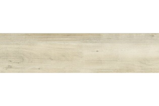 Schodovka Rako Saloon béžová mat rektifikovaná 30x120 DCPVF746