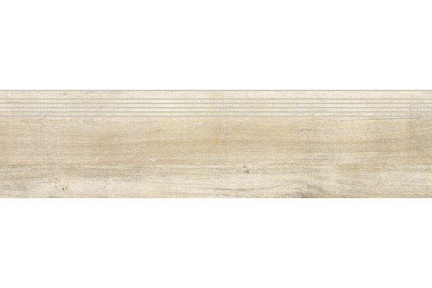 Schodovka Rako Saloon světle hnědá mat rektifikovaná 30x120 DCPVF747