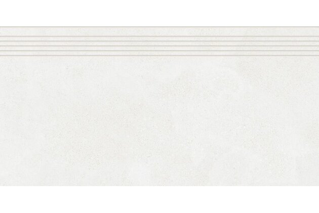 Schodovka Rako Betonico bílošedá mat rektifikovaná 40x80 DCP84790