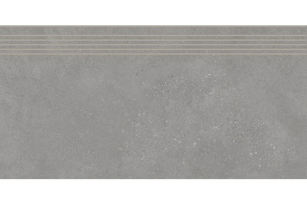 Schodovka Rako Betonico šedá mat rektifikovaná 40x80 DCP84791