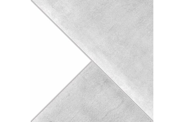 Dekor Rako Roof šedobílá lesk rektifikovaný 40x40 WDV42669