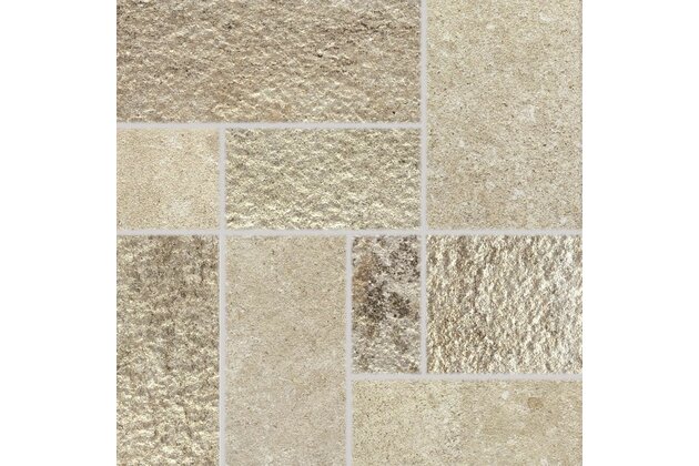 Dekor Rako Como béžová struktura mat rektifikovaný 30x30 DDP34693