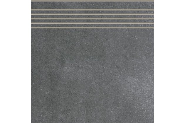 Schodovka Rako Form tmavě šedá mat 30x30 DCP34697