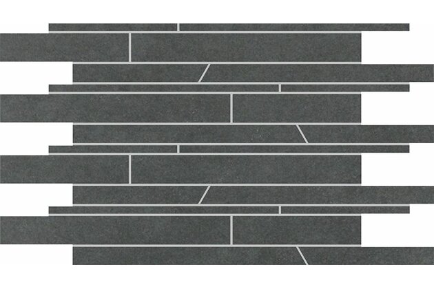 Dekor Rako Extra černá struktura mat rektifikovaný 30x45 DDVP4725