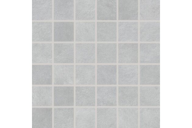 Mozaika Rako Extra světle šedá struktura mat rektifikovaná 30x30 WDM05823