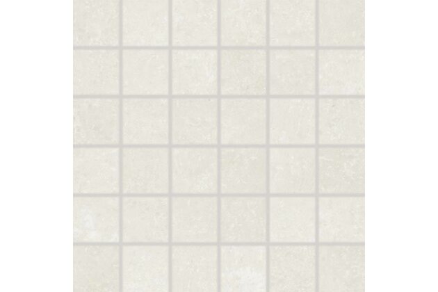 Mozaika Rako Base slonová kost struktura mat rektifikovaná 30x30 WDM05430