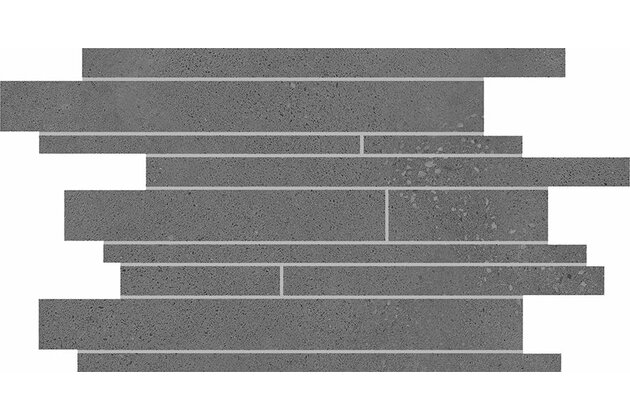 Dekor Rako Betonico černá mat rektifikovaný 30x45 DDVP4792