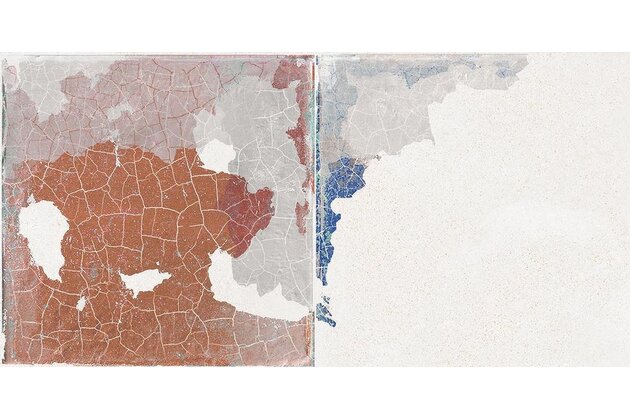 Obklad Rako Betonico vícebarevná mat rektifikovaný 30x60 WAKVK796