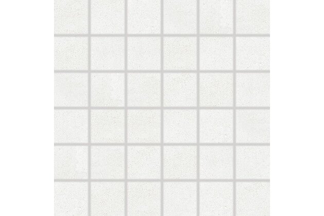 Mozaika Rako Betonico bílošedá mat rektifikovaná 30x30 WDM05790