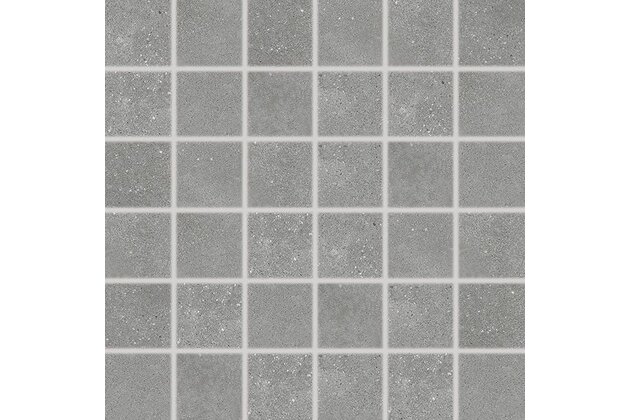 Mozaika Rako Betonico šedá mat rektifikovaná 30x30 WDM05791