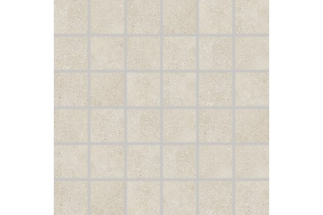 Mozaika Rako Betonico světle béžová mat rektifikovaná 30x30 WDM05793