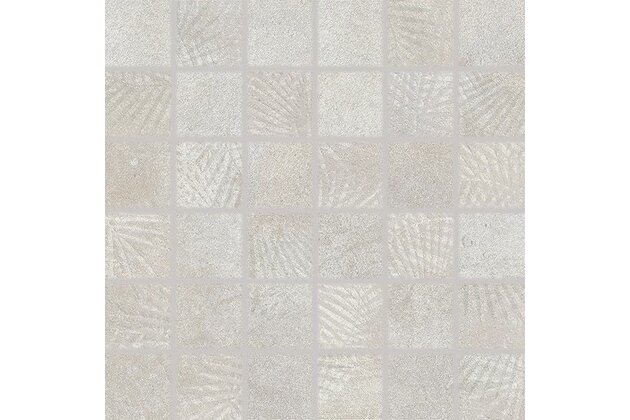 Mozaika Rako Lampea šedá lesk rektifikovaná 30x30 WDM05689