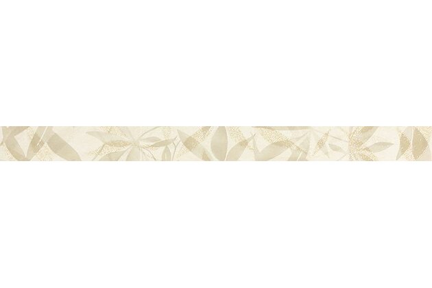 Listela Rako Lazio světle béžová mat rektifikovaná 3x40 WLAMF022