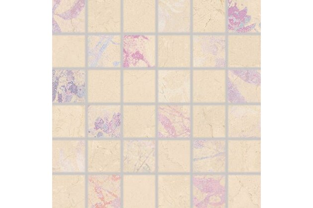 Mozaika Rako Levante vícebarevná lesk rektifikovaná 30x30 WDM05592