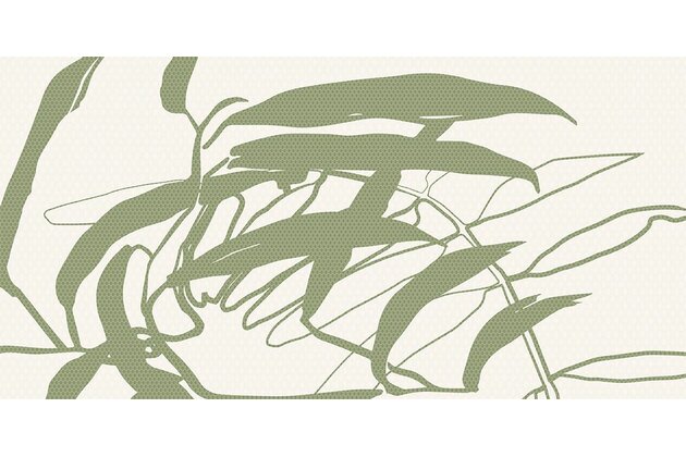 Obklad Rako Lint zelená lesk 30x60 WADVK678