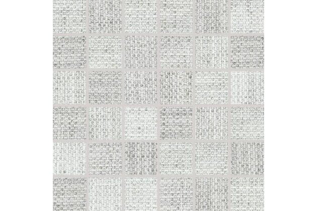 Mozaika Rako Next šedá struktura mat rektifikovaná 30x30 WDM05501