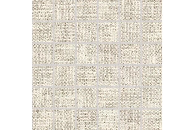 Mozaika Rako Next béžová struktura mat rektifikovaná 30x30 WDM05505