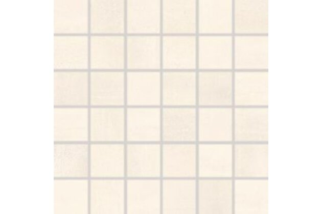 Mozaika Rako Rush světle béžová lesk rektifikovaná 30x30 WDM05518