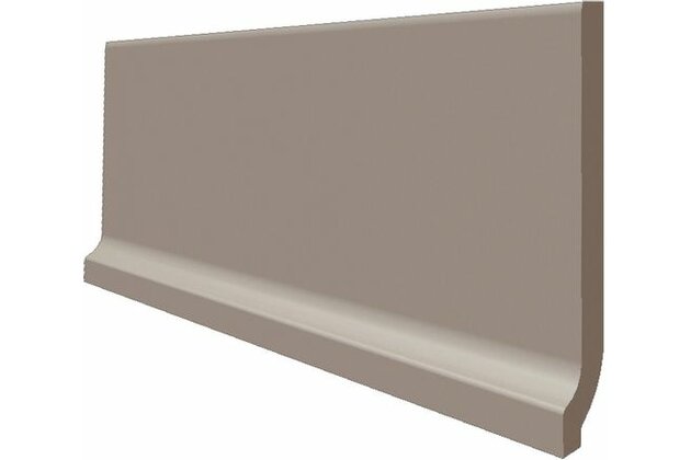 Sokl s požlábkem Rako Taurus Color hnědošedá mat 8x20 TSPF6025