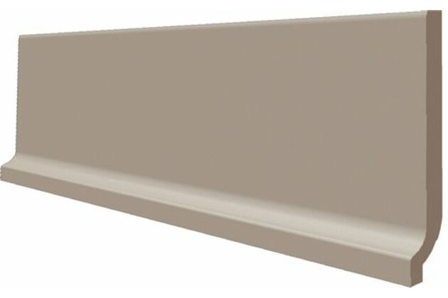 Sokl s požlábkem Rako Taurus Color hnědošedá mat 8x30 TSPKF025