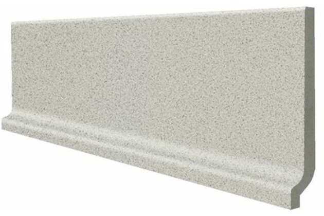 Sokl s požlábkem Rako Taurus Granit světle šedá mat 8x30 TSPKF078