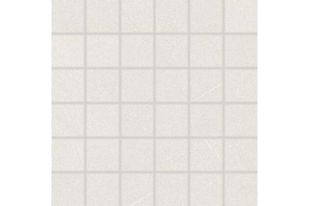 Mozaika Rako Topo světle šedá mat rektifikovaná 30x30 WDM05622