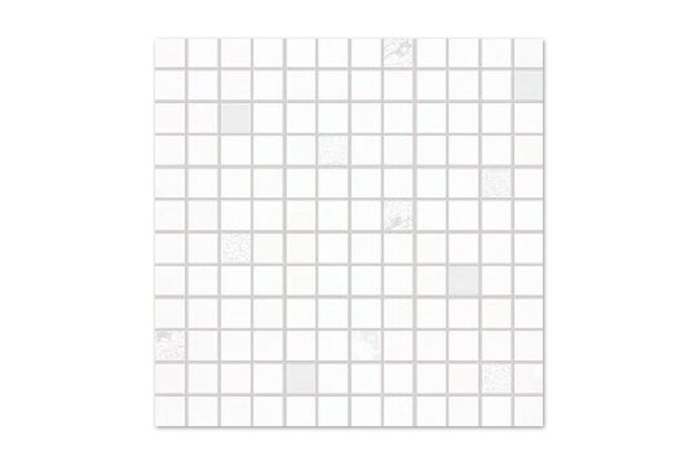 Mozaika Rako Up bílá lesk rektifikovaná 30x30 WDM0U000